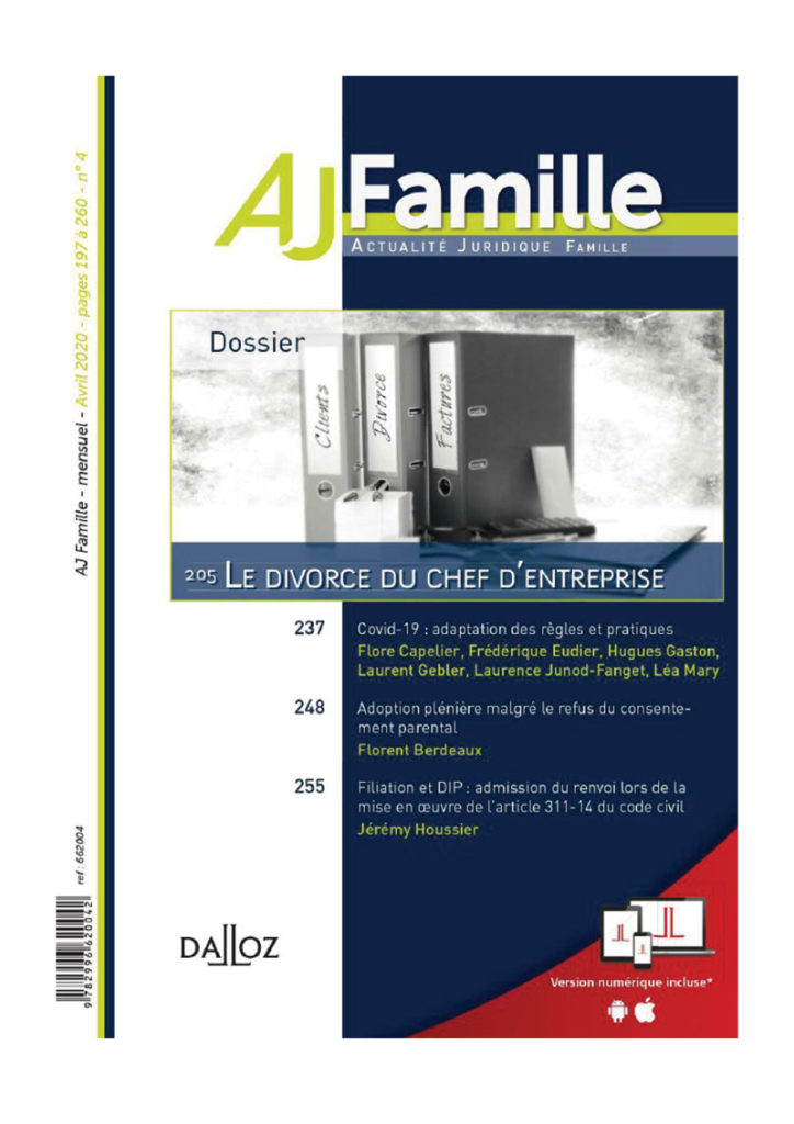 AJ Famille avril 2020